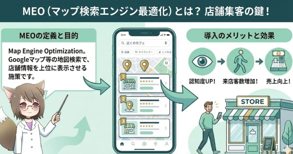最強のMEO(マップ検索最適化)